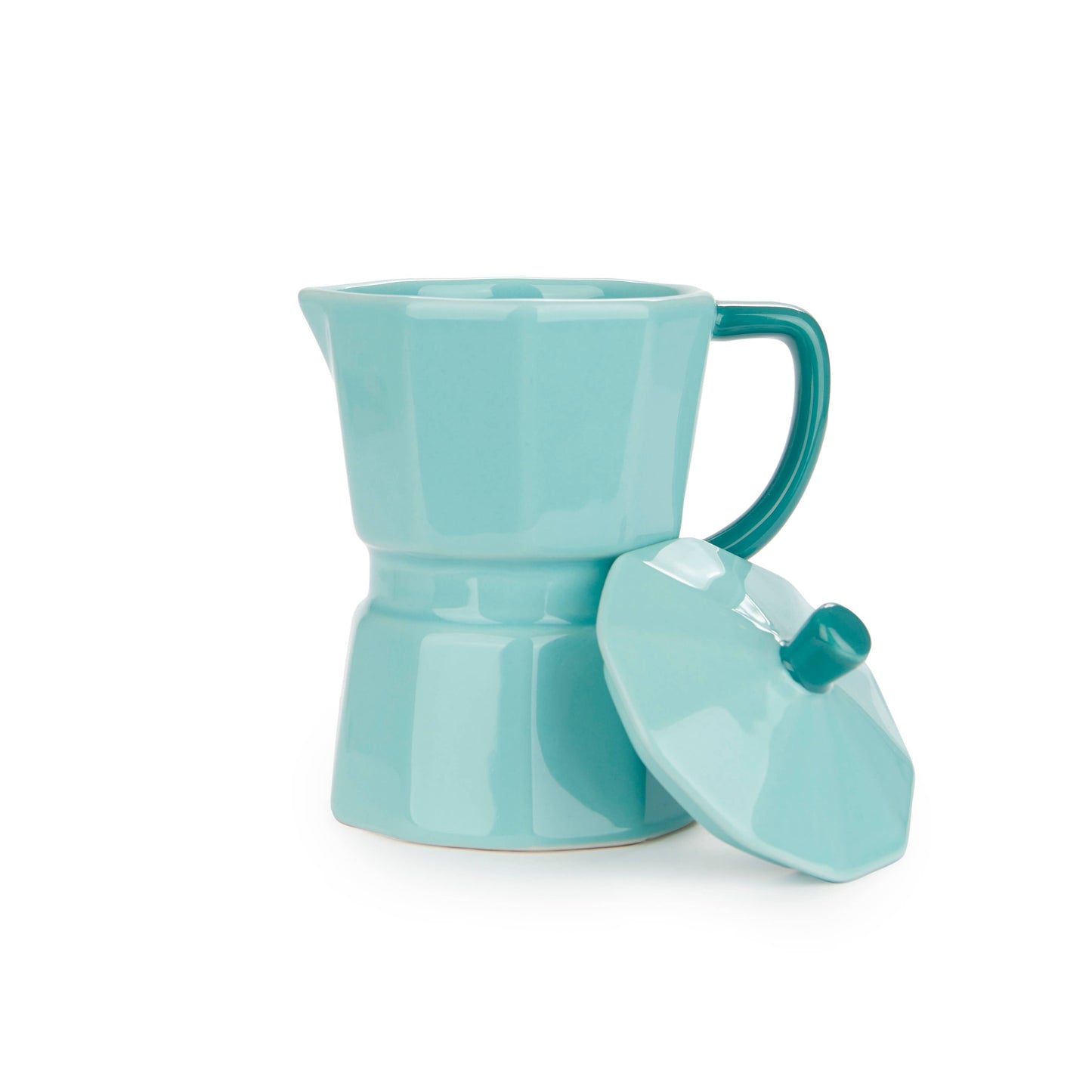 Becher Mokka, türkis, 350 ml, Keramik