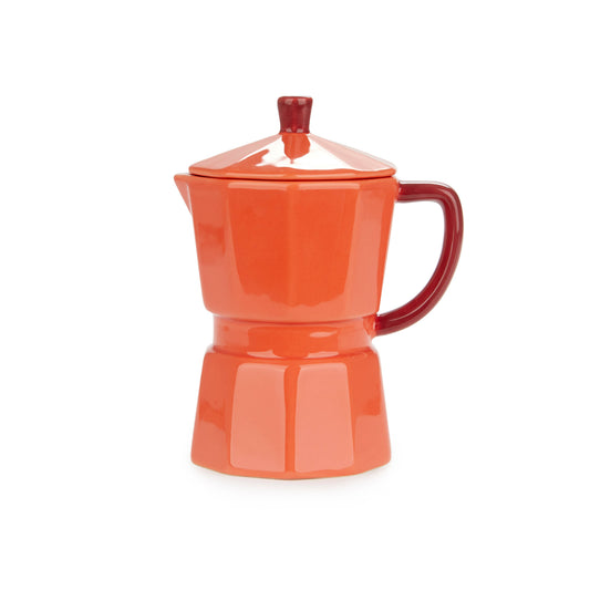 Becher Mokka,rot,350 ml,Keramik