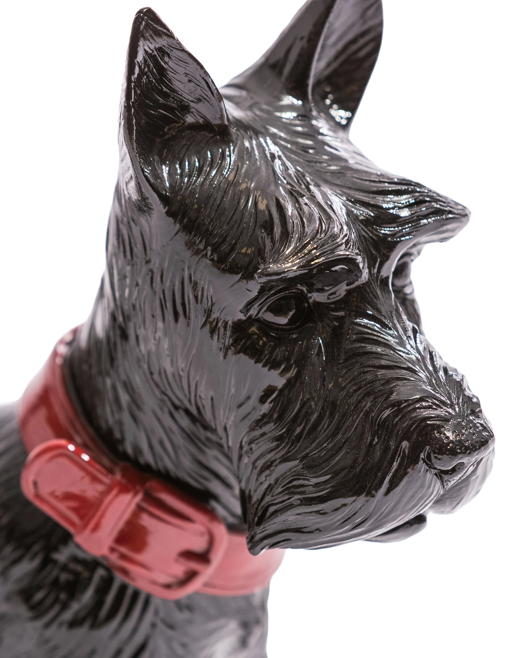 Schwarze Terrier-Spardose – charmantes Detail mit Charakter