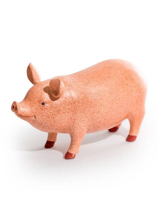 Dekorative rosa Schweinefigur